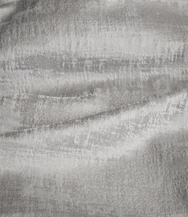 At Home Dekbedovertrek Textures Light Grey - Uitverkocht