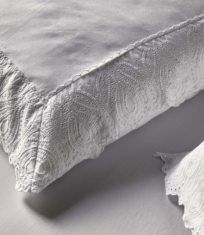 Essenza Dekbedovertrek Maen White 240 x 200/220