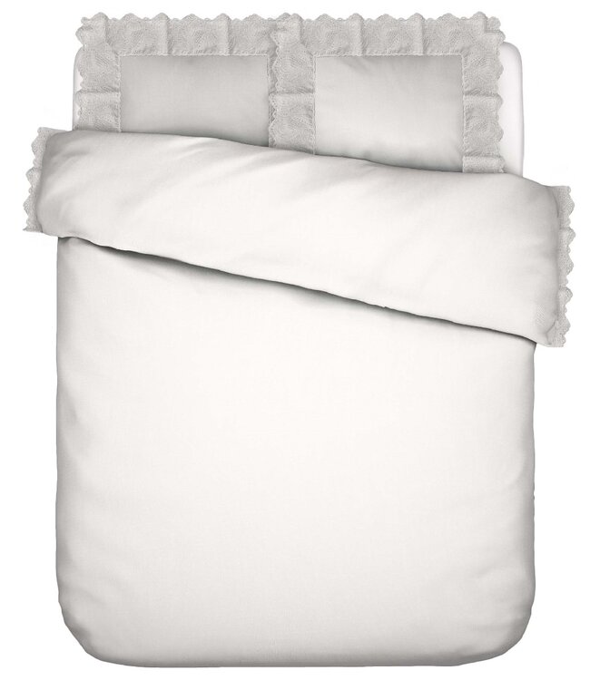 Essenza Dekbedovertrek Maen White 240 x 200/220