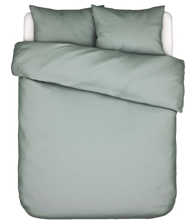 Essenza Dekbedovertrek Zeva Dusty Green 200 x 200/220