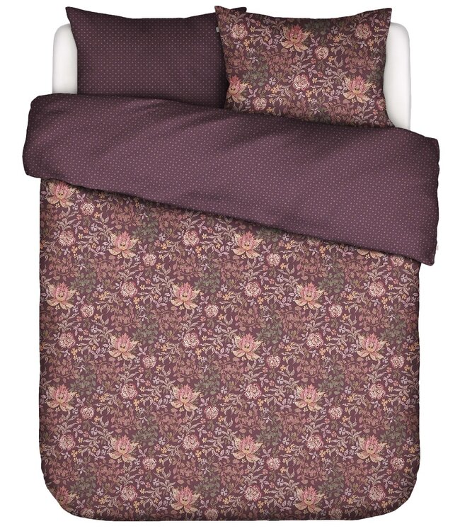 Essenza Dekbedovertrek Ophelia  Plum Wine
