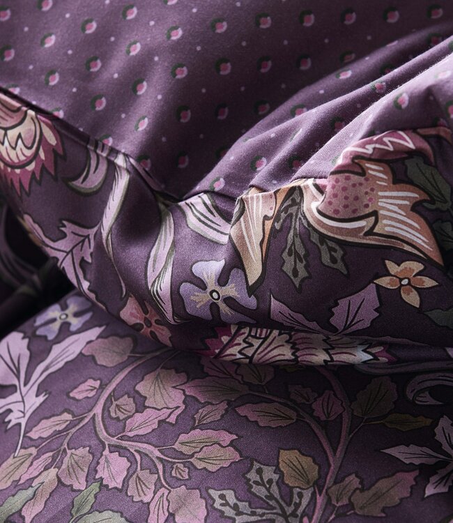 Essenza Dekbedovertrek Ophelia  Plum Wine