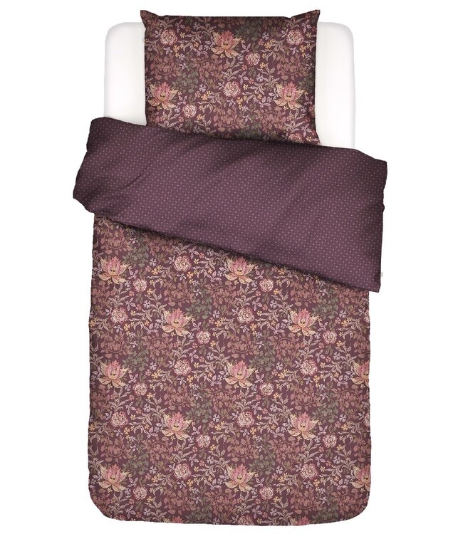 Essenza Dekbedovertrek Ophelia  Plum Wine 140 x 200/220