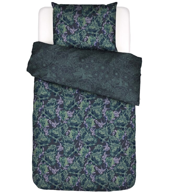 Essenza Dekbedovertrek Bernice Darkest Blue