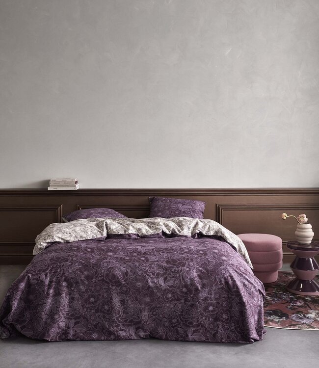Essenza Dekbedovertrek Camille Plum Wine