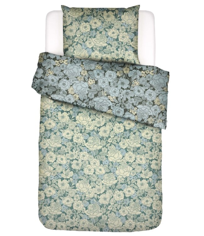 Essenza Dekbedovertrek Camille Reef Green