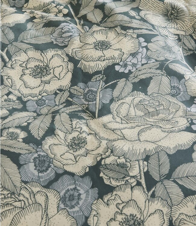 Essenza Dekbedovertrek Camille Reef Green