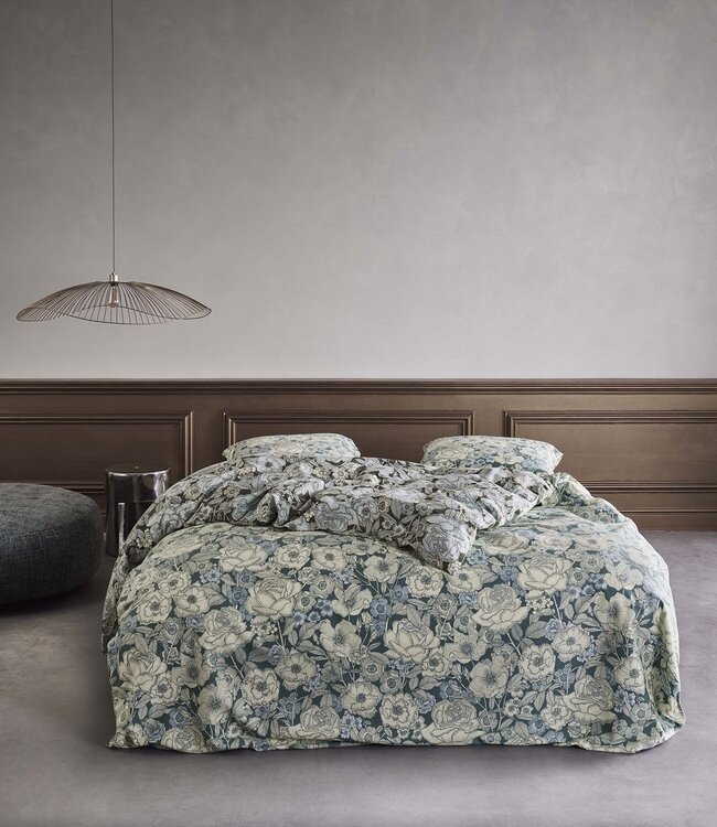 Essenza Dekbedovertrek Camille Reef Green