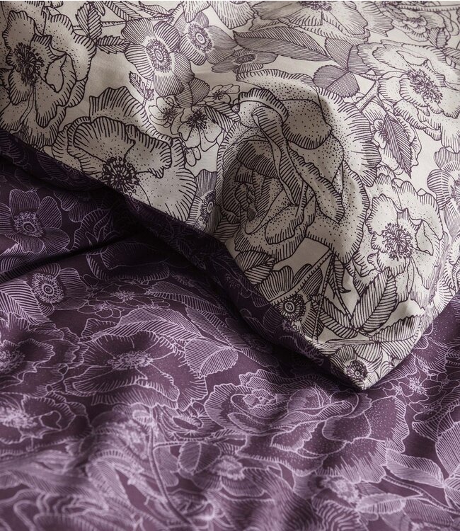 Essenza Dekbedovertrek Camille Plum Wine 260 x 200/220