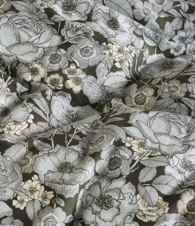 Essenza Dekbedovertrek Camille Reef Green 200 x 200/220