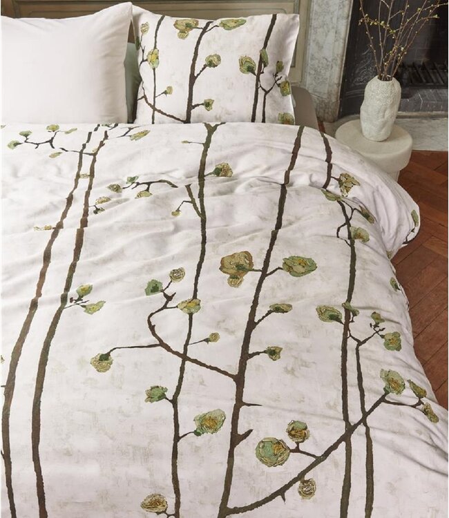 Beddinghouse Dekbedovertrek Van Gogh Plum Blossoms Sand