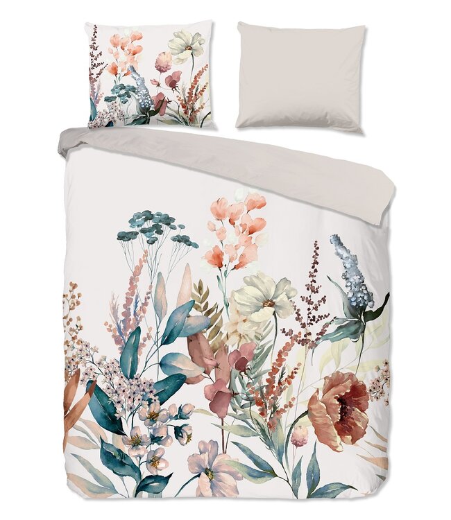 Goodmorning Dekbedovertrek Flanel Aime Multi