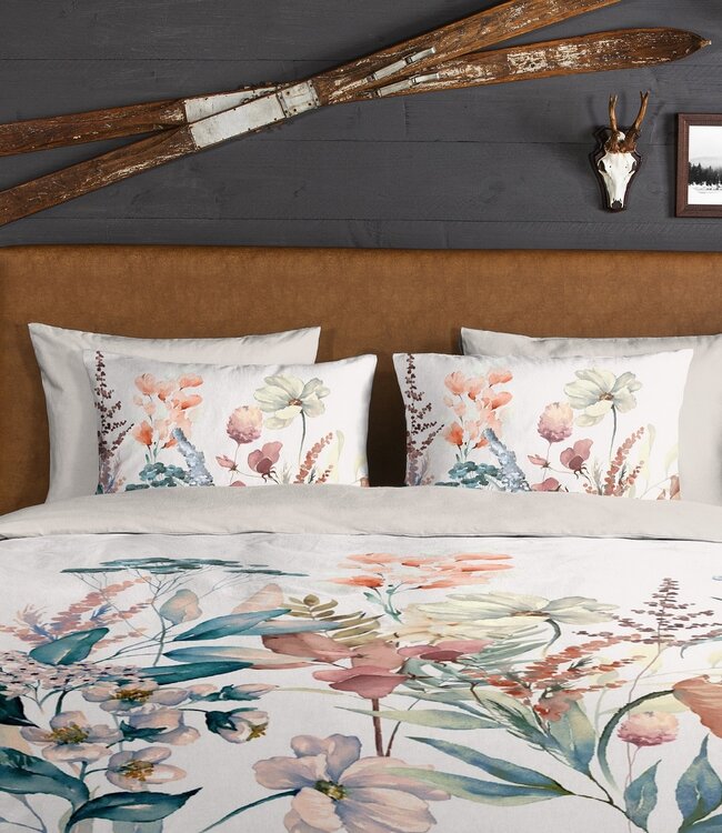 Goodmorning Dekbedovertrek Flanel Aime Multi