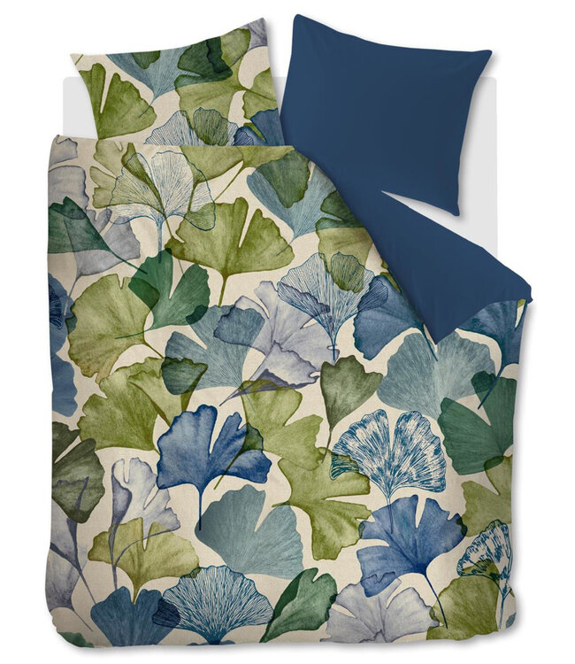 Beddinghouse Dekbedovertrek Satijn Sue Bluegreen 240 x 200/220