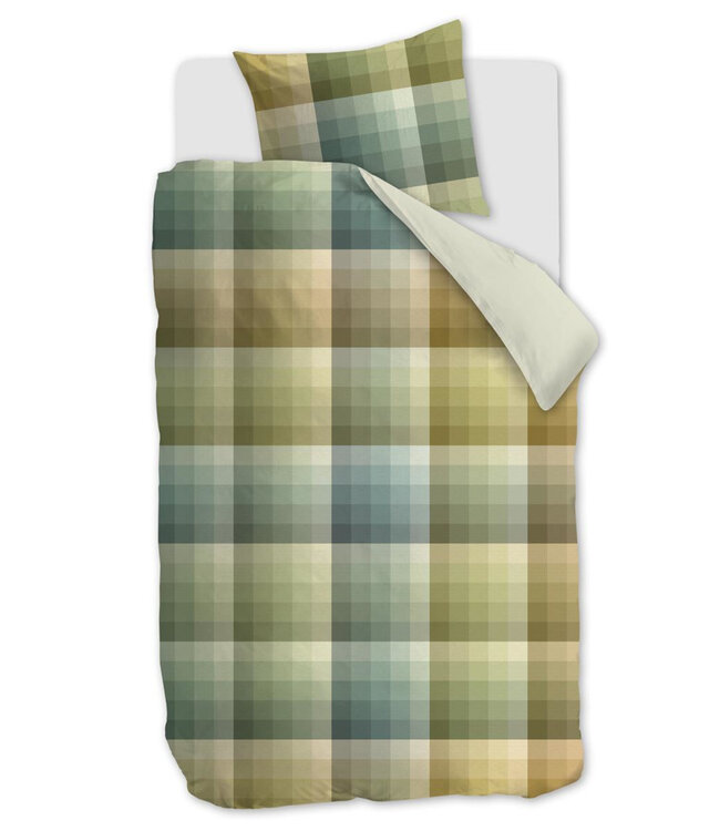 Beddinghouse Dekbedovertrek Dorian Grey Green