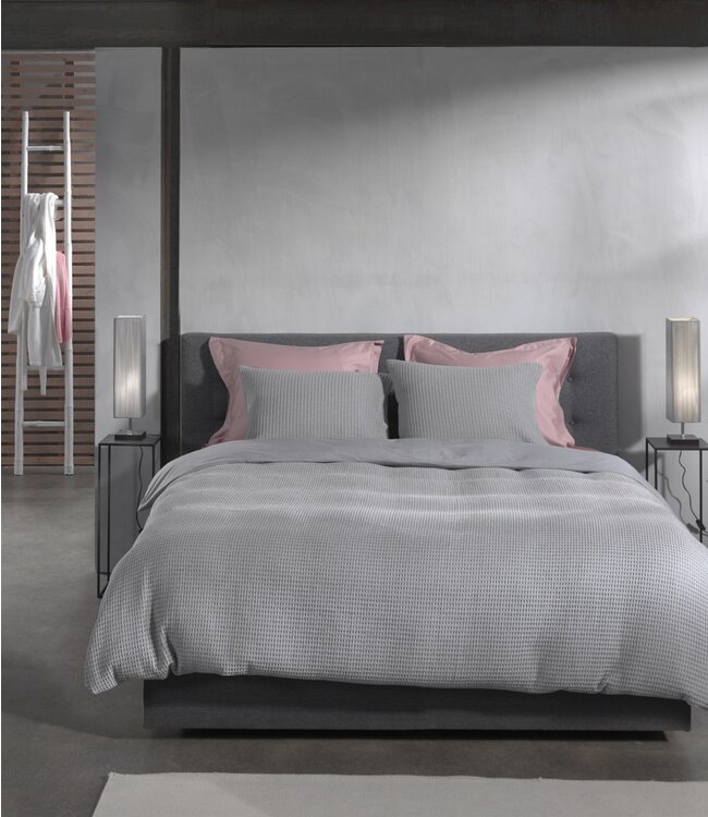 Heckett Lane Dekbedovertrek Vafala Melange Grey 240 x 200/220