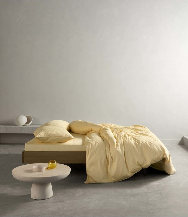 Essenza Dekbedovertrek Minte Yellow Straw 200 x 200/220