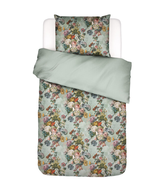 Essenza Dekbedovertrek Karli Mineral Green 140 x 200/220