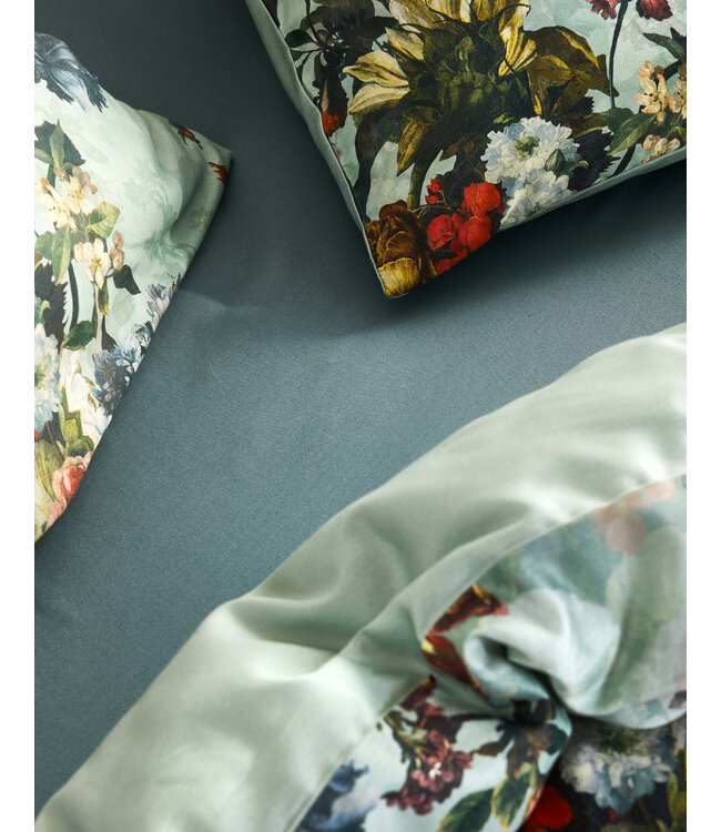 Essenza Dekbedovertrek Karli Mineral Green 240 x 200/220