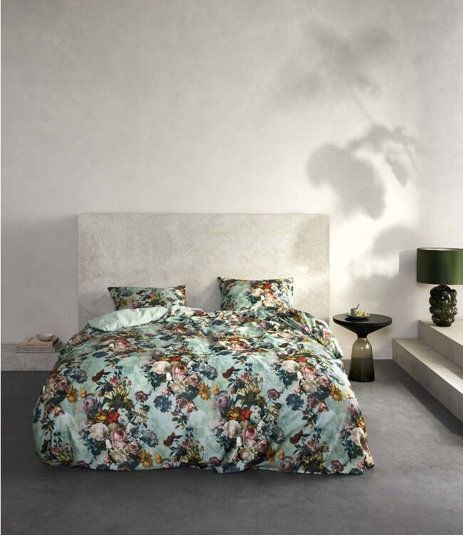 Essenza Dekbedovertrek Karli Mineral Green 140 x 200/220