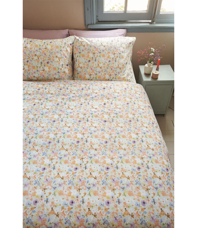 Ariadne at Home Dekbedovertrek Lots of Flowers Pastel