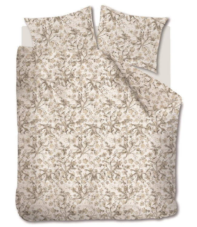 Rivièra Maison Dekbedovertrek Blushing Blooms Sand