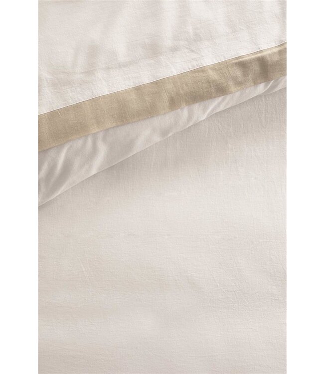 Rivièra Maison Dekbedovertrek Ease White 200 x 200/220