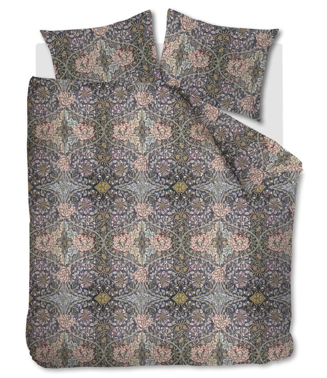 At Home Dekbedovertrek Scene Blue