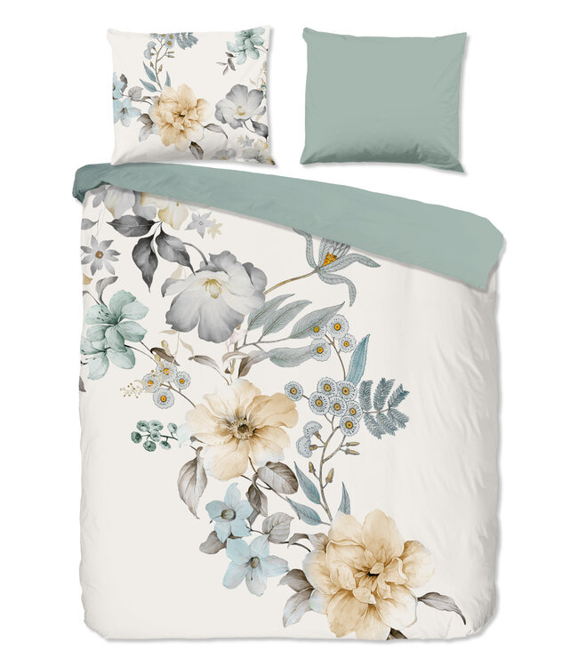 Ritzzly Dekbedovertrek met rits Celina Offwhite