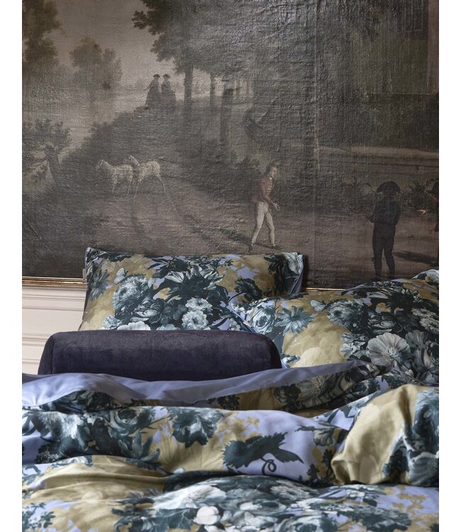 Essenza Dekbedovertrek Leila Chambray Blue 240 x 200/220