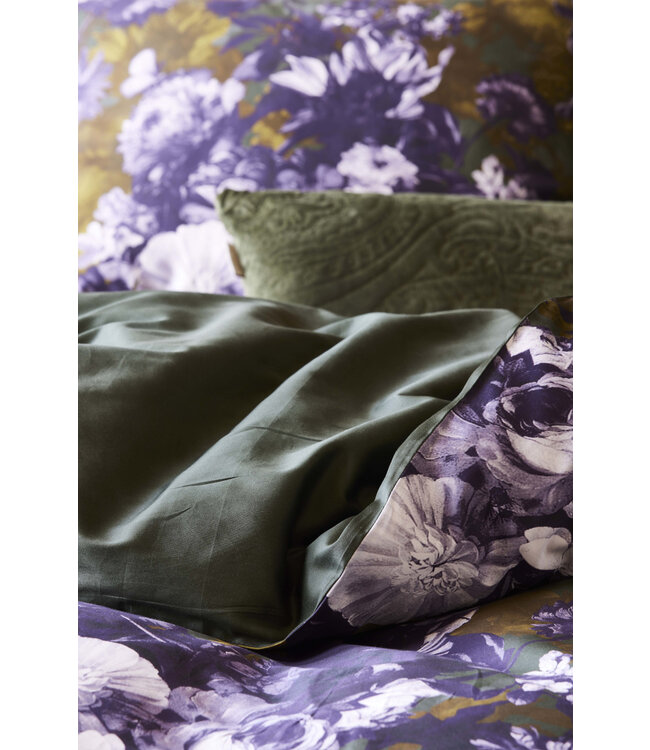 Essenza Dekbedovertrek Leila Forest Green