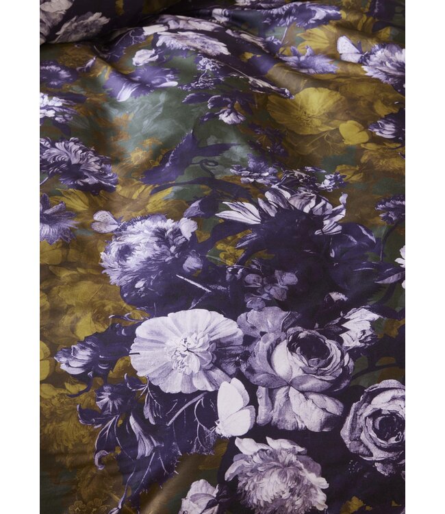 Essenza Dekbedovertrek Leila Forest Green 240 x 200/220