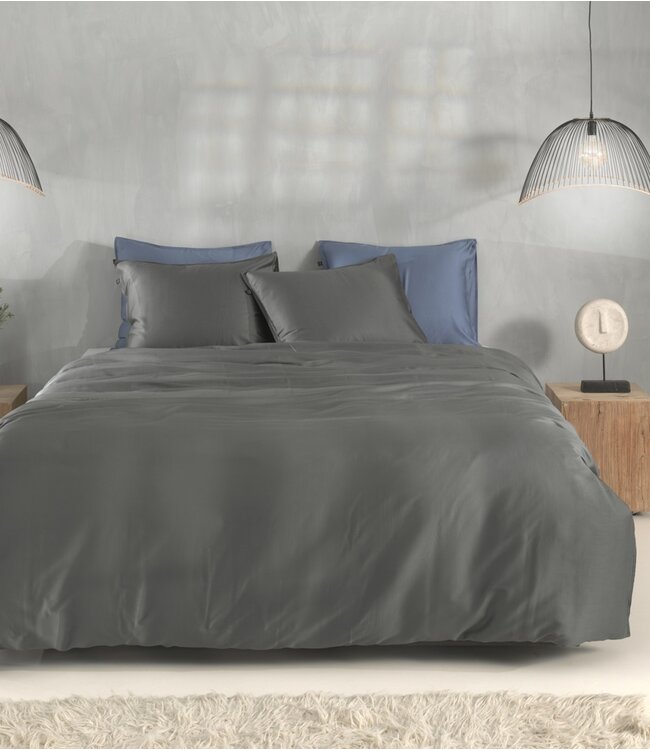 Dreamhouse Dekbedovertrek Denim Stone washed Antraciet Lits-Jumeaux