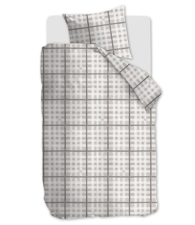 Rivièra Maison Dekbedovertrek Flanel Brody Zand