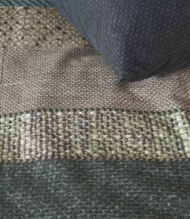 Beddinghouse Dekbedovertrek Flanel Enzo Green