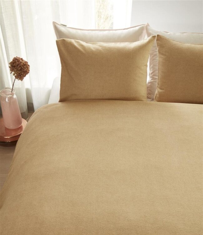 Beddinghouse Dekbedovertrek Flanel Frost Gold