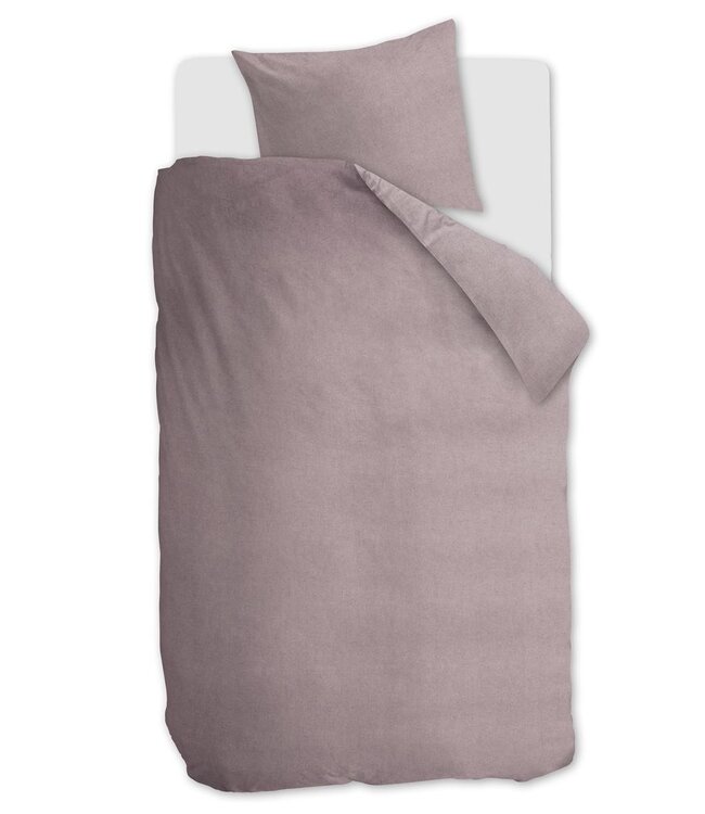 Beddinghouse Dekbedovertrek Flanel Frost Mauve