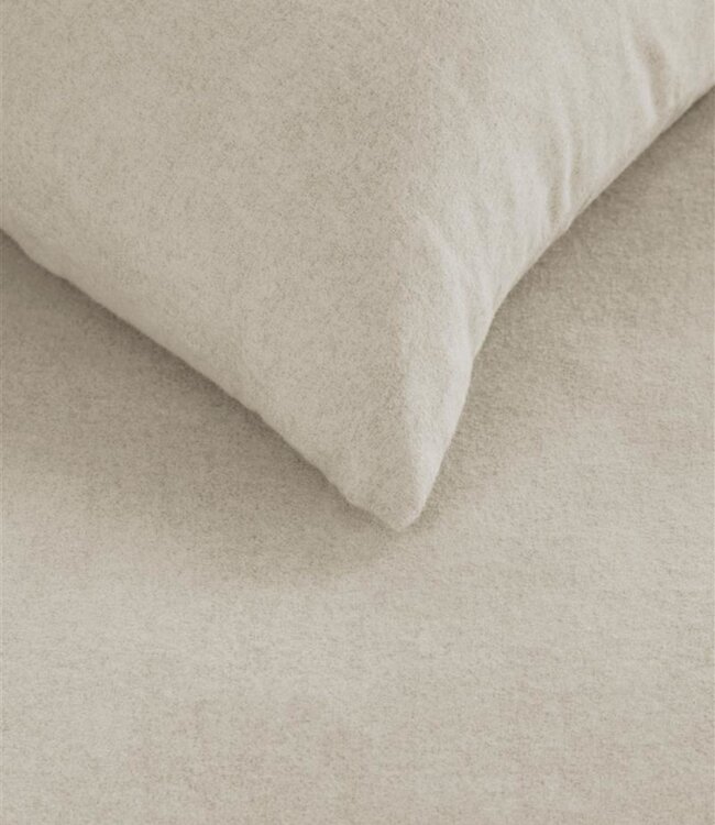Beddinghouse Dekbedovertrek Flanel Frost Light Sand 200 x 200/220