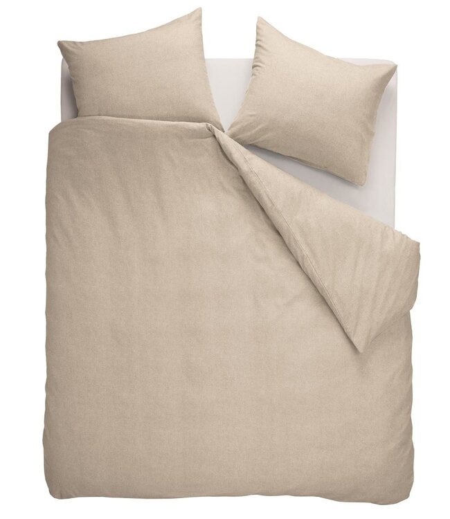 Beddinghouse Dekbedovertrek Flanel Frost Light Sand 240 x 200/220