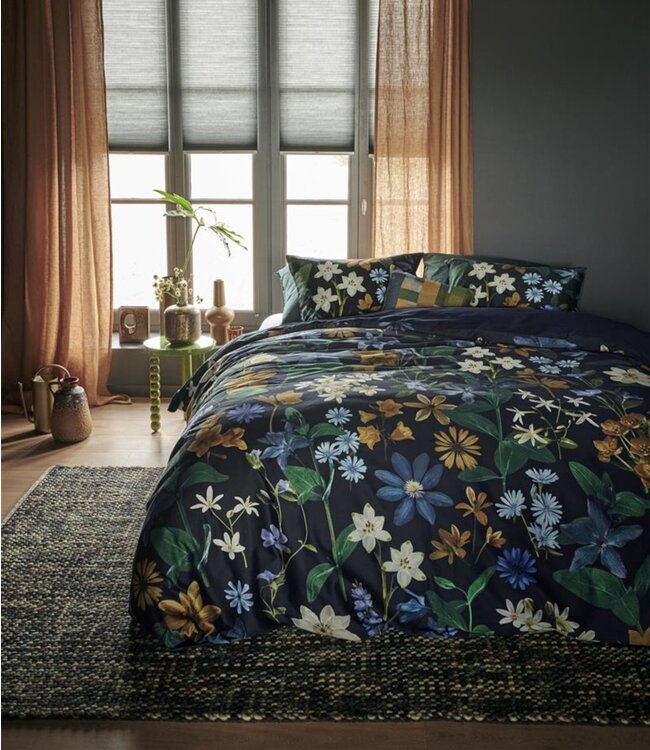 Beddinghouse Dekbedovertrek Eve Blue Green 200 x 200/220