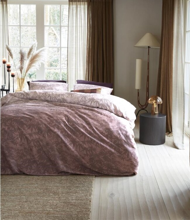 Beddinghouse Dekbedovertrek Ellen Mauve 200 x 200/220