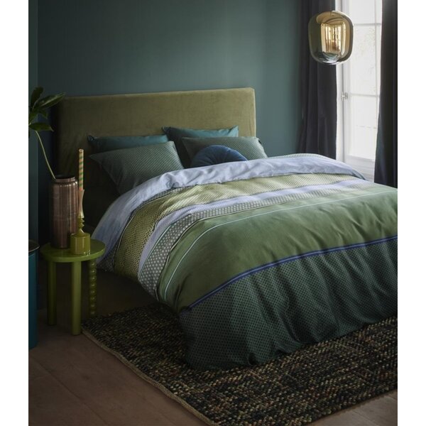 Vision Home Vision Romeo - Dekbedovertrek 240x220cm Met 2 Bijhorende Slopen   Lits Jumeaux Bed   100 Katoen 752146158