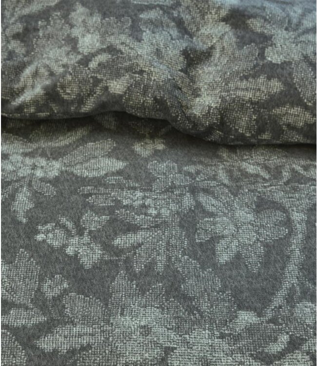 Beddinghouse Dekbedovertrek Flanel Mea Green 240 x 200/220