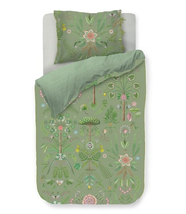 Pip Studio Dekbedovertrek Bamboleo Groen