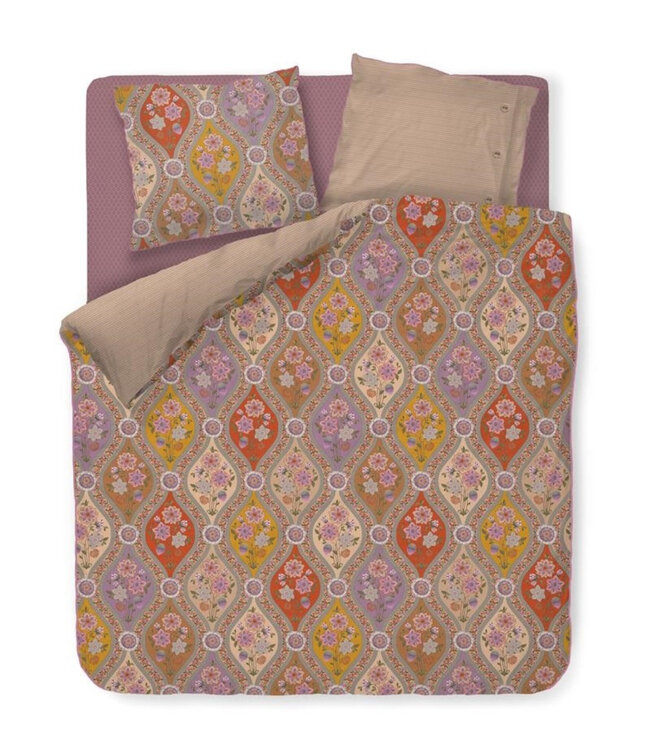Pip Studio Dekbedovertrek Ornamento Ramo Multi 240 x 200/220