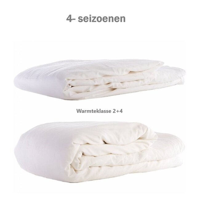 Zijden Belcanto 4-seiz. katoenen tijk vulgewicht ca gr