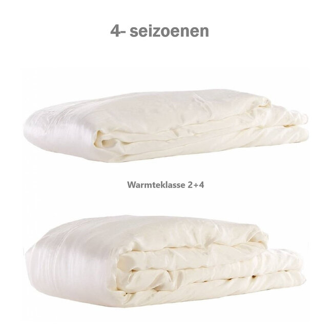 Zijde Dolce 4-seiz. zijden tijk vulgewicht ca gr