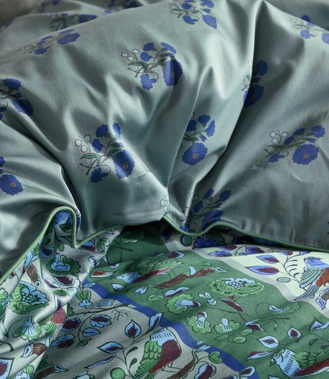 Essenza Dekbedovertrek Valeria Subtle Green
