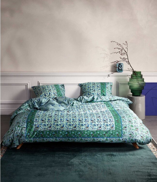 Essenza Dekbedovertrek Valeria Subtle Green 200 x 200/220