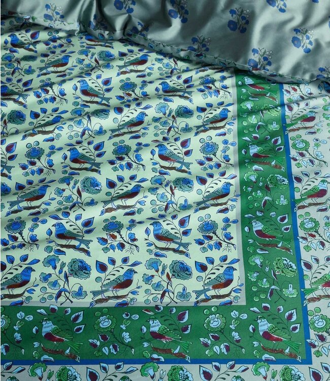 Essenza Dekbedovertrek Valeria Subtle Green 200 x 200/220